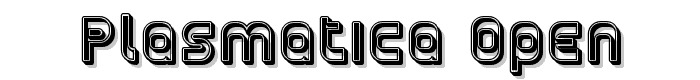 Plasmatica Open font